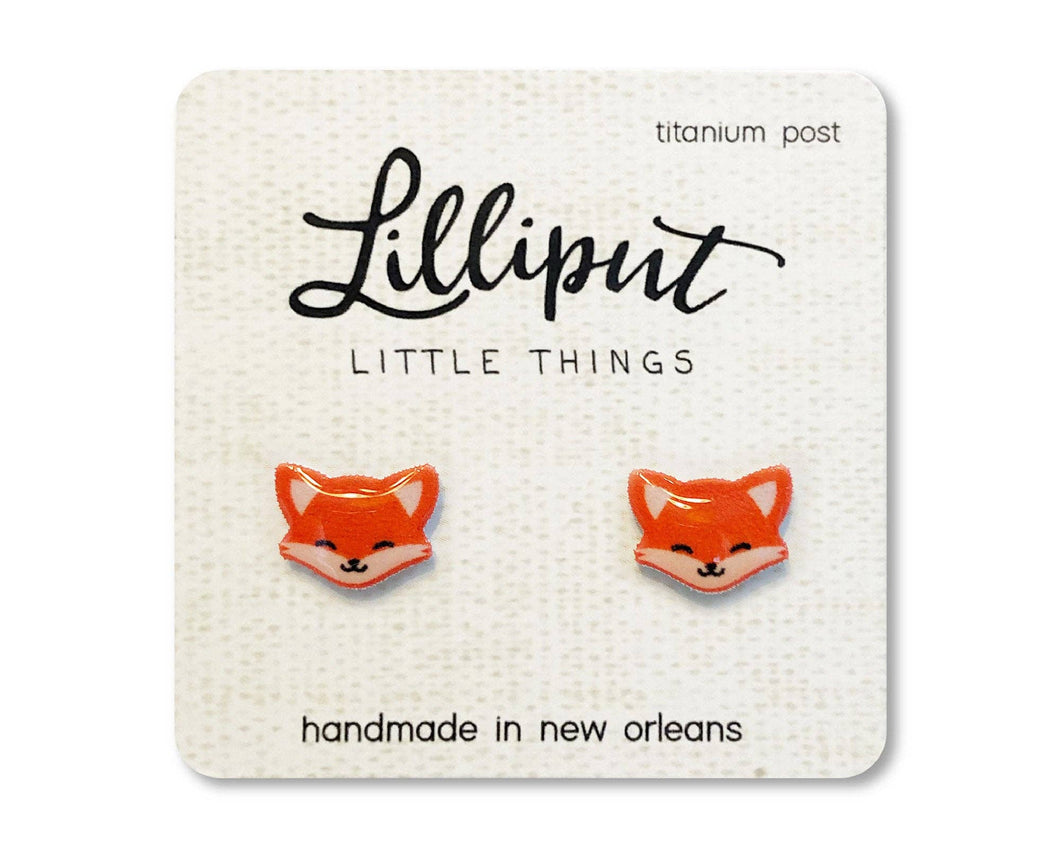 Red Fox Earrings