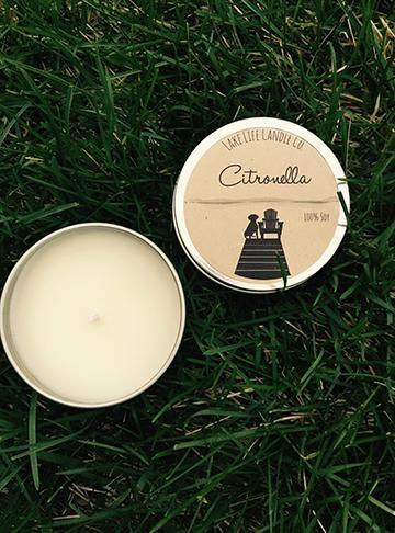 Citronella Travel Tin Candle