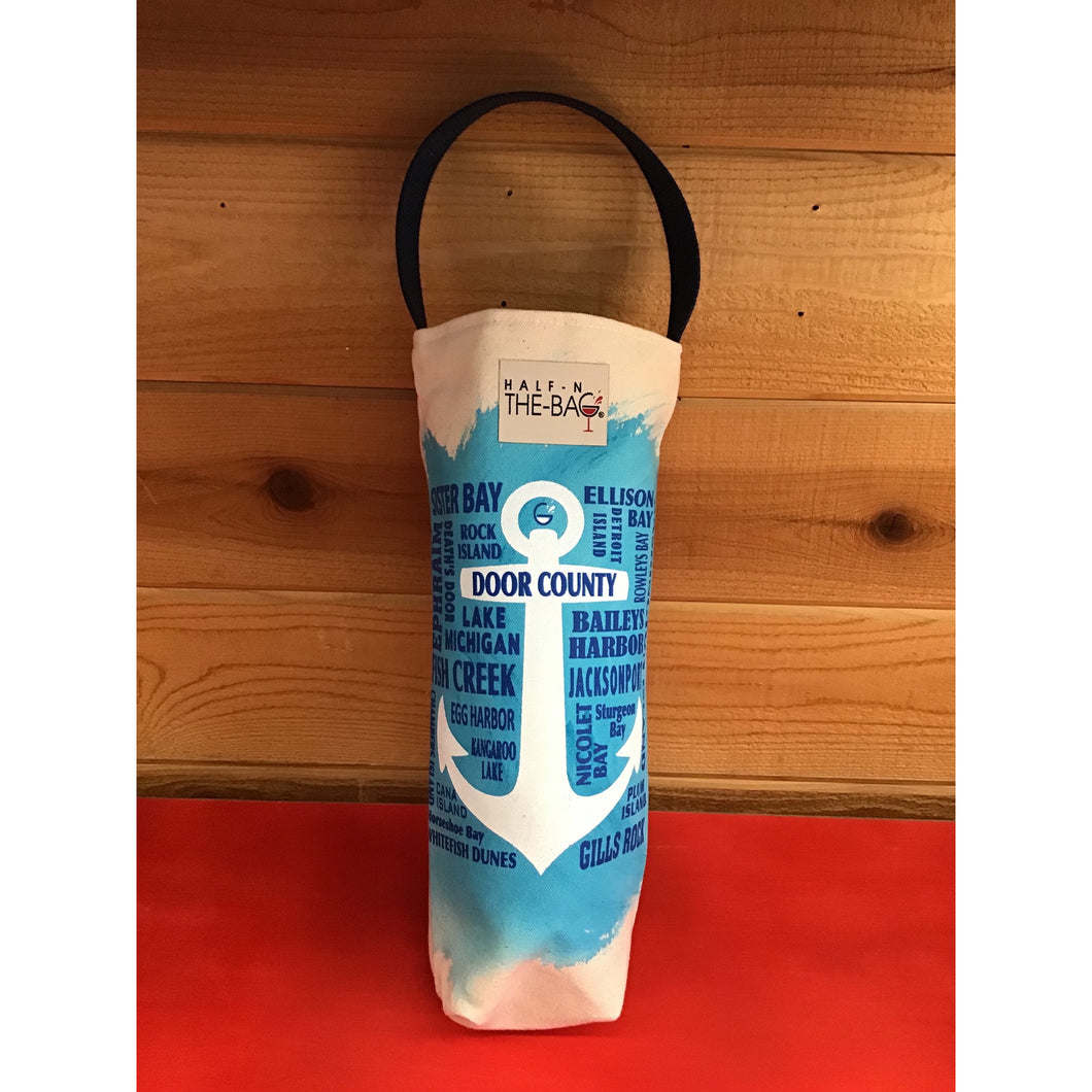 Custom Door County Insulated Wine Bag