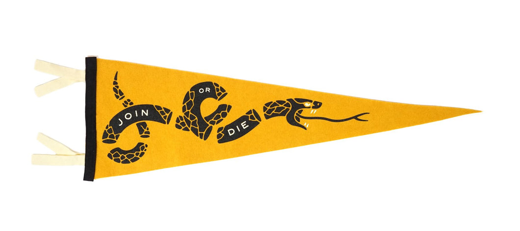 Join or Die Pennant