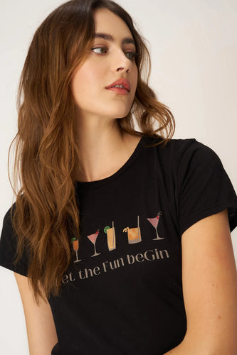 Let the Fun Be Gin Baby Tee