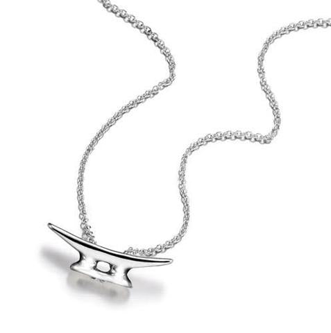 Silver Cleat Necklace