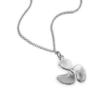 Silver Propeller Necklace